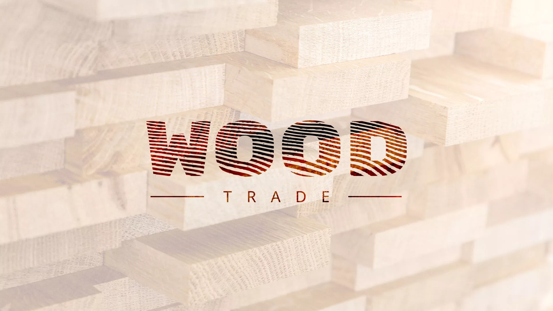 Разработка логотипа для компании «Wood Trade» в Конаково