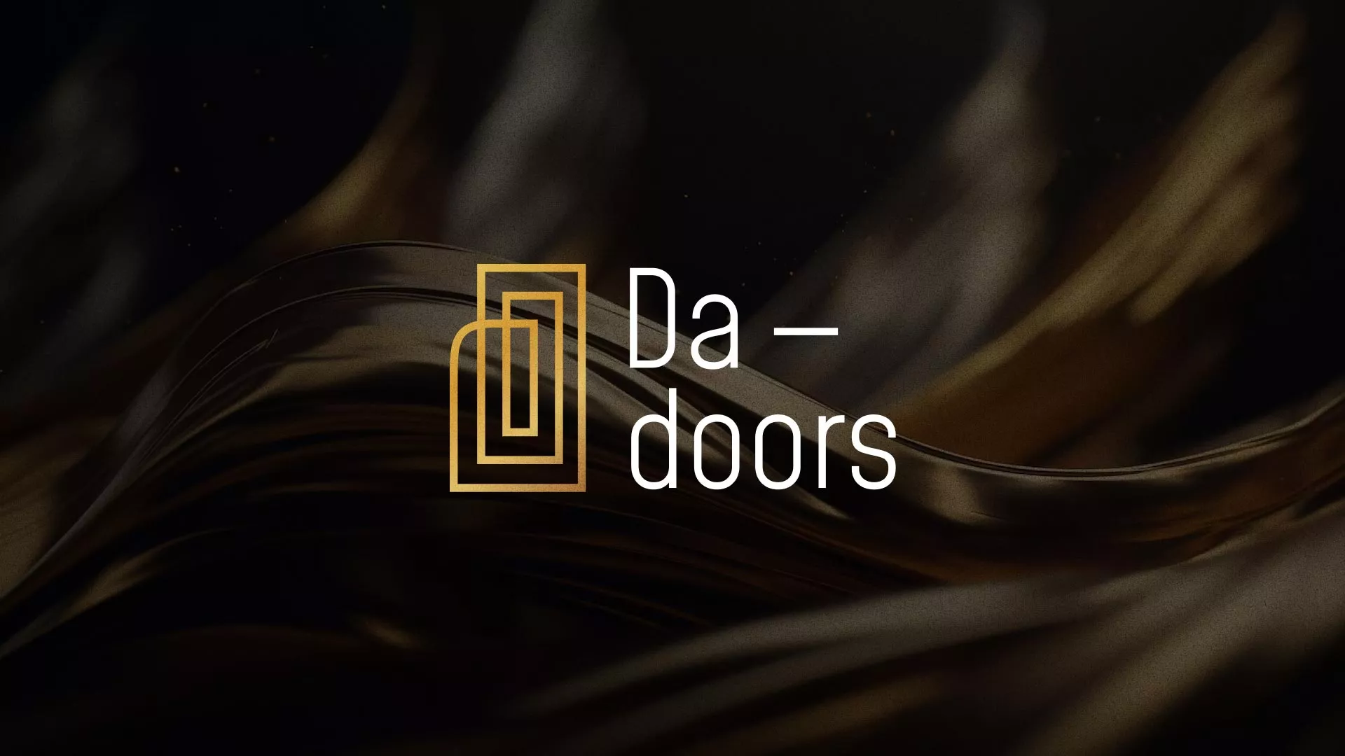 Разработка логотипа для компании «DA-DOORS» в Конаково